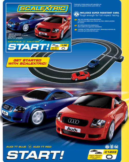 SCALEXTRIC Sport trackset  START!